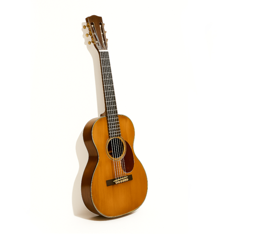 Best-Practice Guitar Tuition. Parlour Guitar. Contact page logo